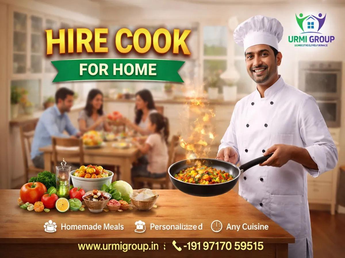 Hire Cook for Home – A Simple Way to Enjoy Fresh Meals Every Day