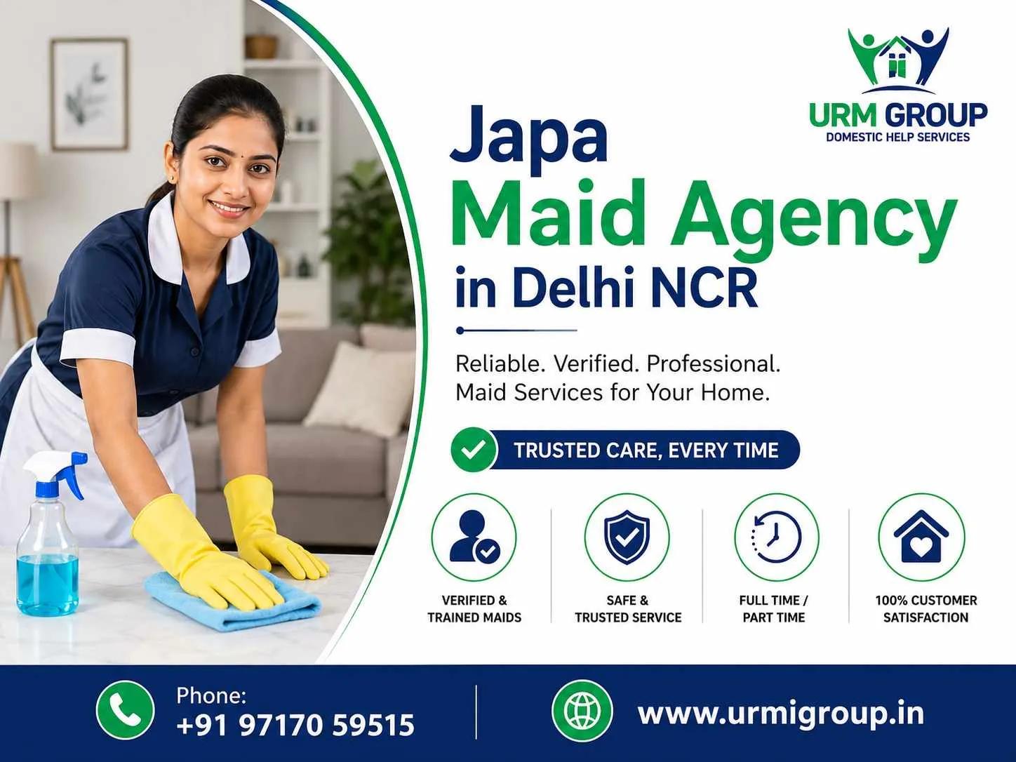 Japa Maid Agency in Delhi NCR – Professional Care for New Mothers and Newborn Babies